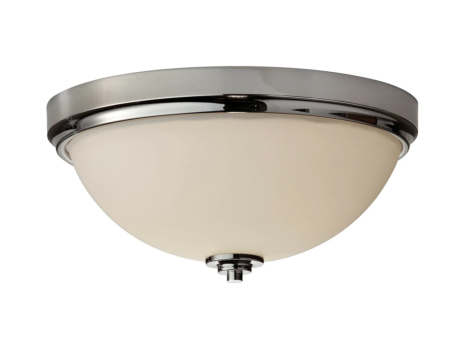 Elstead Malibu - Plafoniera da incasso per bagno a 2 luci Cromo lucido IP44, E27