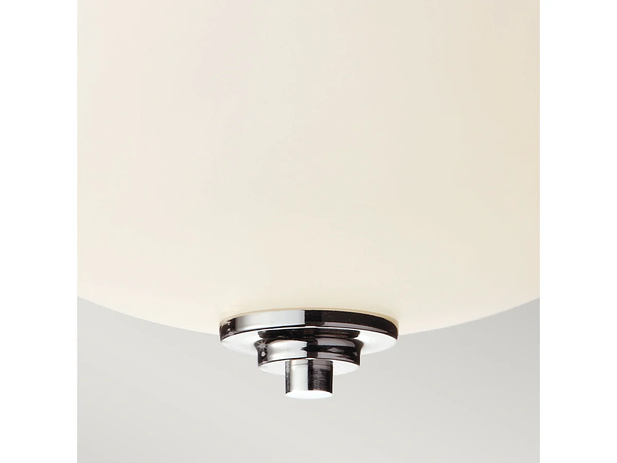 Elstead Malibu - 2 Licht Badezimmer Unterputz Deckenleuchte Chrom poliert IP44, E27