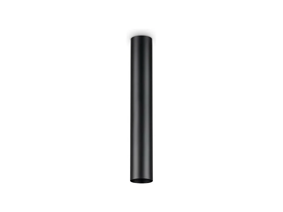 Ideal Lux LOOK - Plafoniera da interno a 1 luce nera, GU10