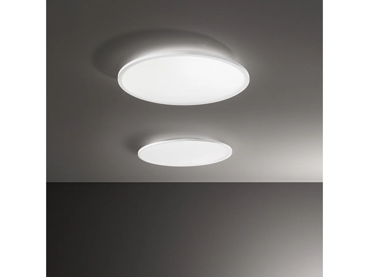 Ideal Lux FLY Foco LED Semi Empotrable Integrado 60cm Blanco, 3000K, IP40