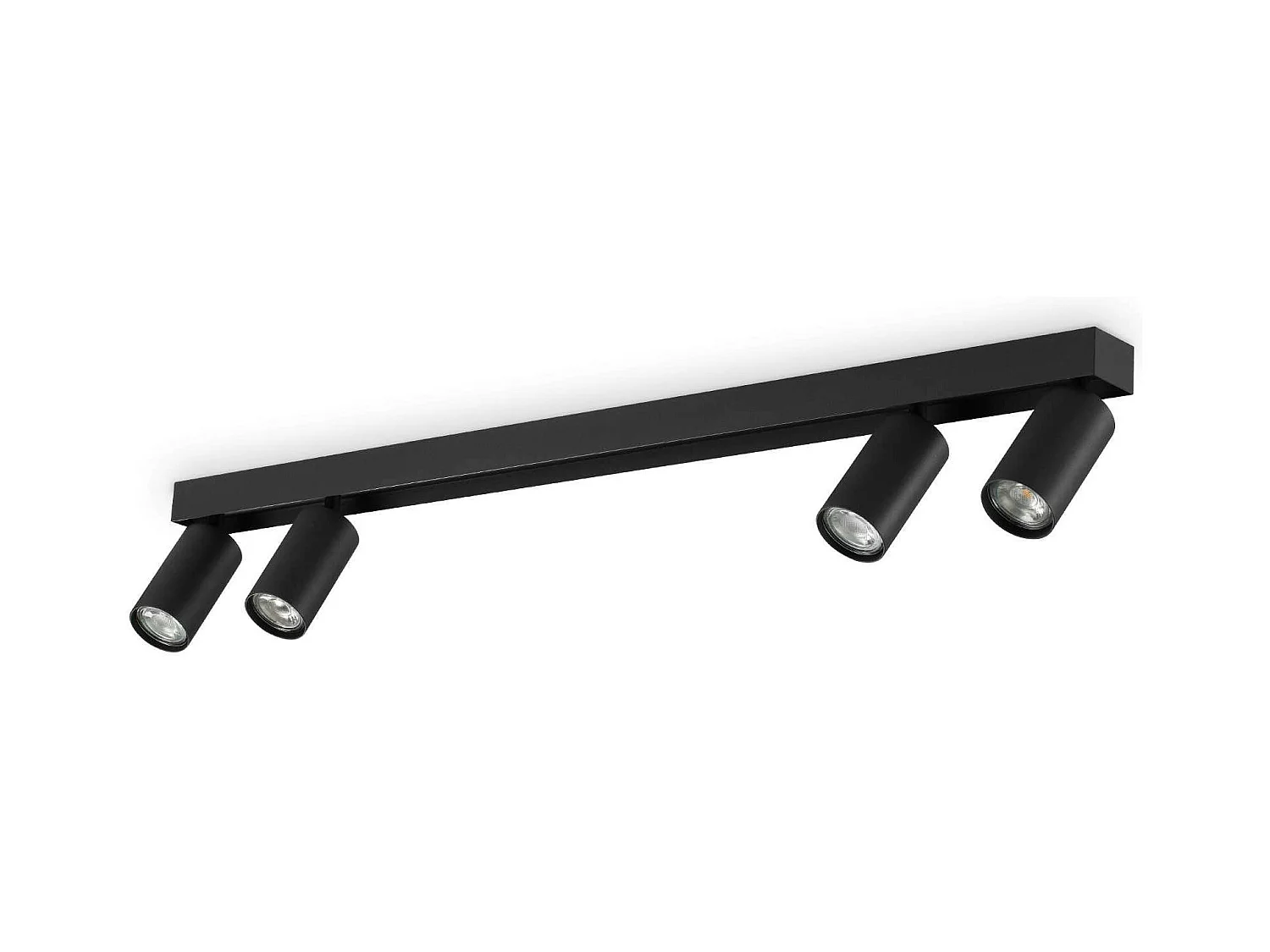 Ideal Lux PROFILO 4-flammige Deckenstrahlerleiste Schwarz