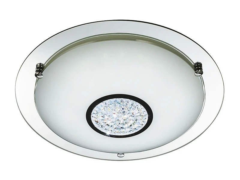 Searchlicht Bathroom - Integrierte LED-Badezimmerspülung Decke Chrom, Spiegel IP44