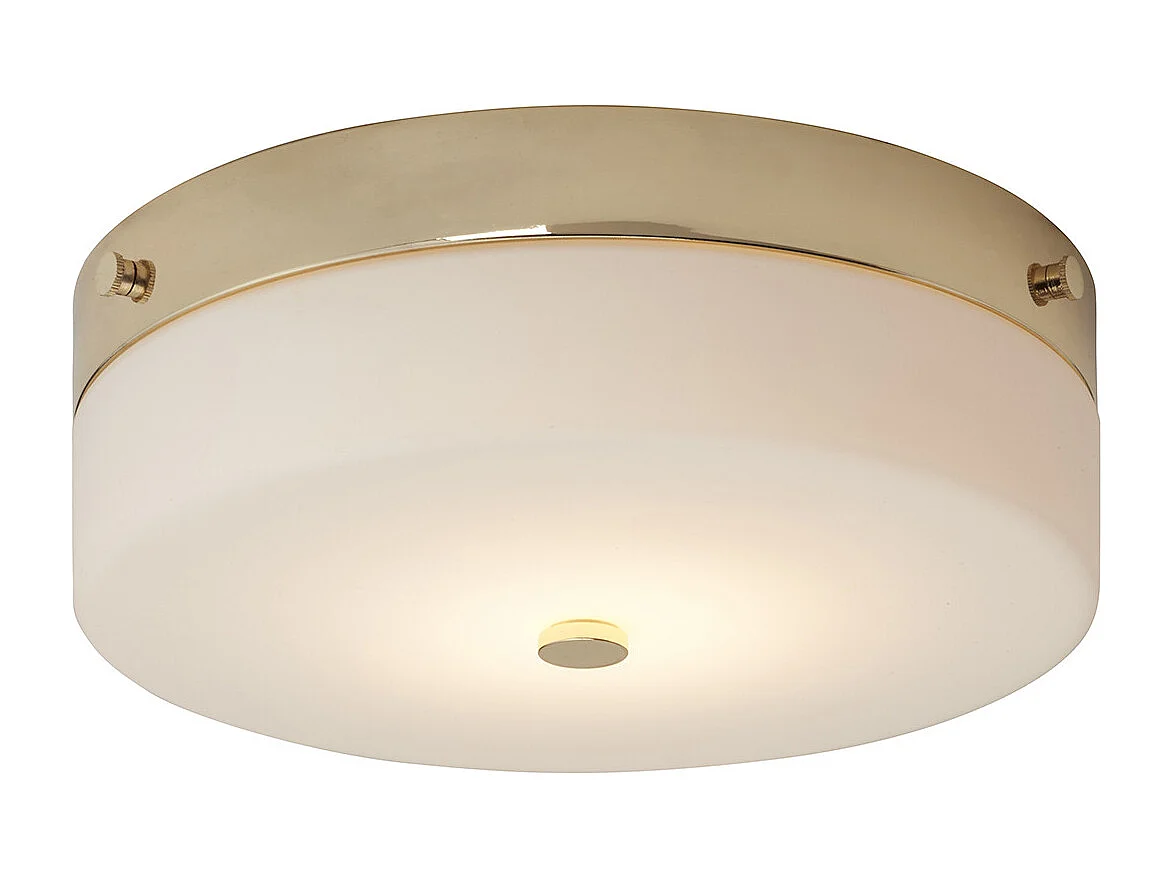 Elstead Tamar - 1 licht Large Flush licht - Poliertes Gold