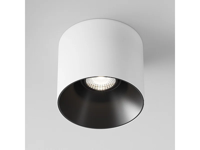 Maytoni Alfa LED Downlight montado en superficie Blanco, Negro, 2130lm, 4000K
