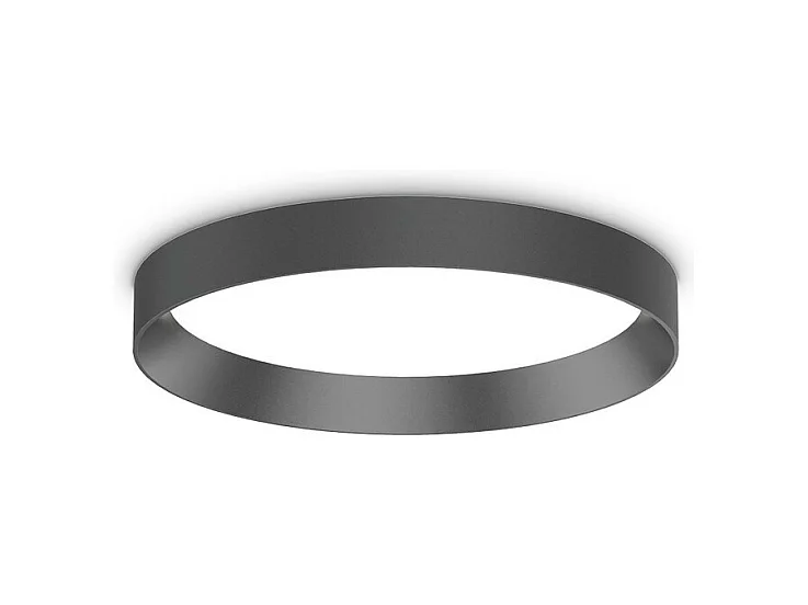 Ideal Lux FLY Luce semi-incasso a LED integrata da 35 cm nera, 3000K, IP40