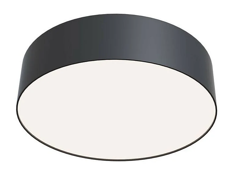 Maytoni Zon Technical Zon Integrated LED Lámpara de techo redonda negra