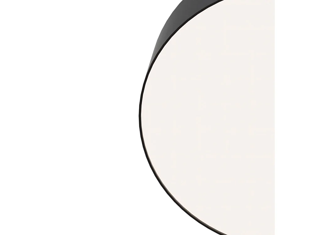 Maytoni Zon Technical Zon Integrated LED Lámpara de techo redonda negra