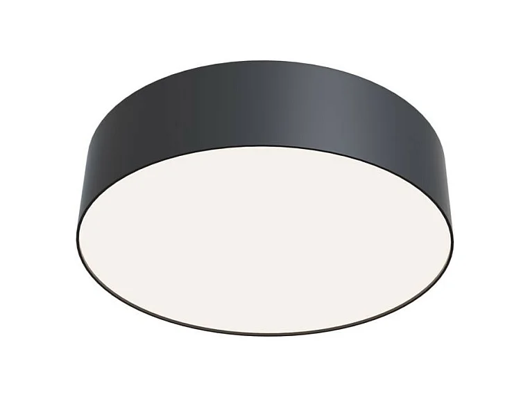 Maytoni Zon Lampada da soffitto tonda nera a LED integrata Zon tecnica