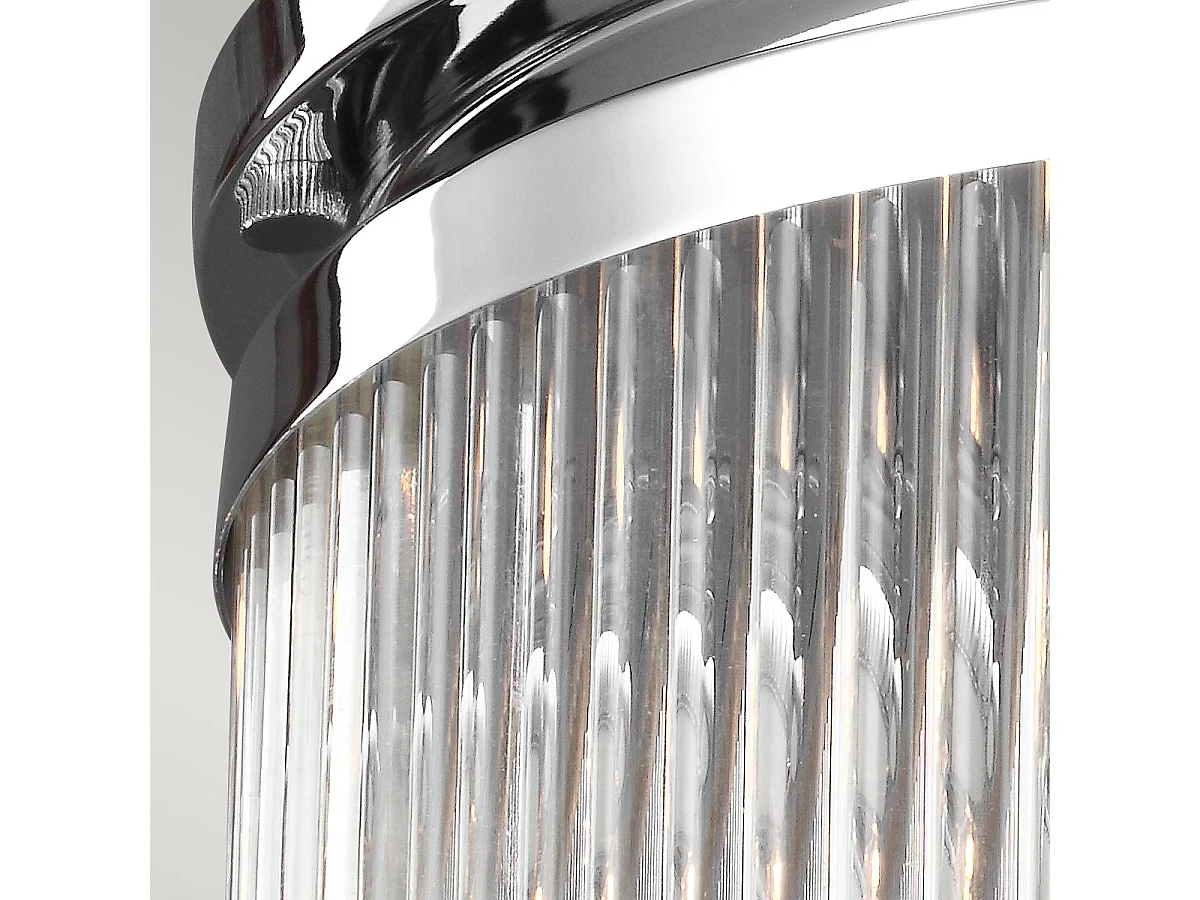 Elstead Paulson 3 ljus badrum infälld taklampa krom IP44, G9