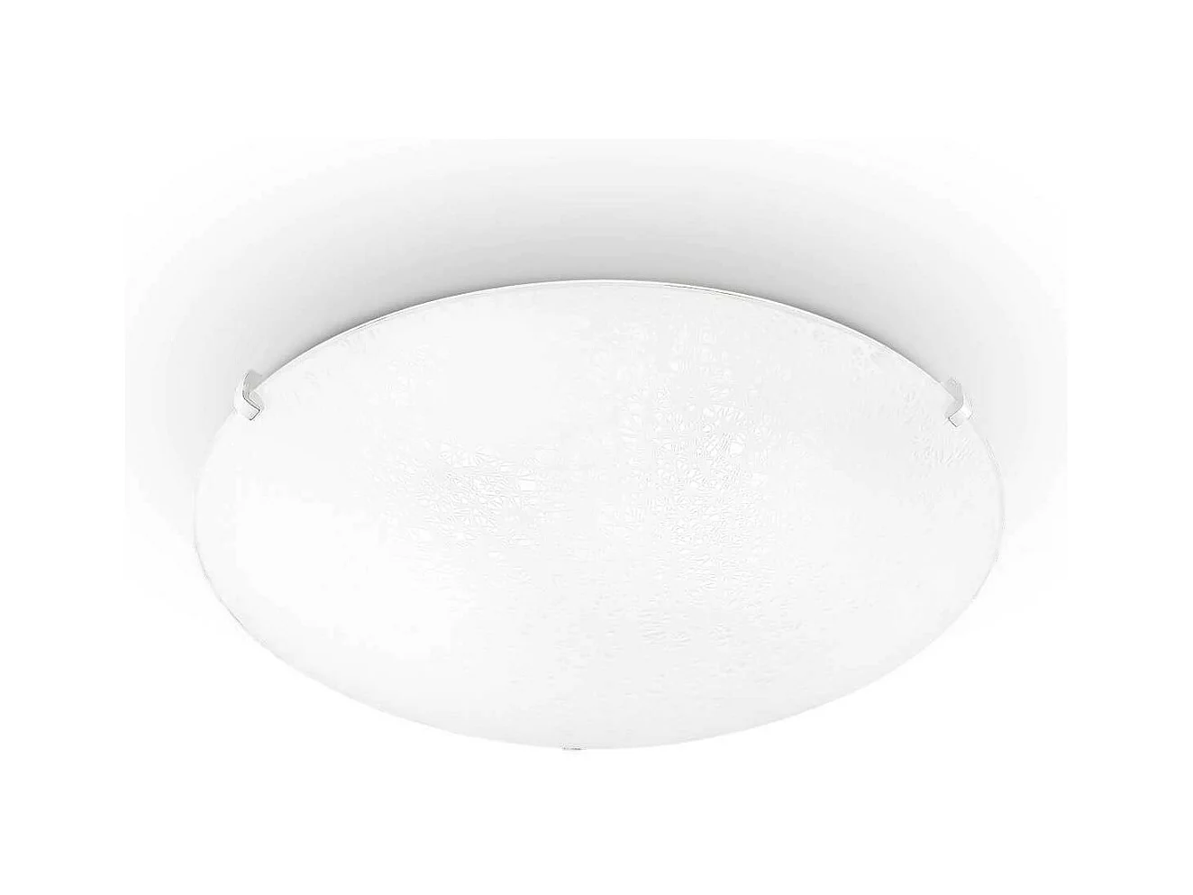 Ideal Lux Lana Plafonnier à 2 ampoules, petit, chrome, E27