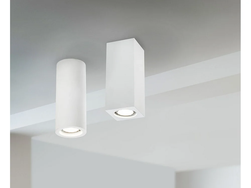 Alfa Downlight de Techo de Superficie Blanco, 1 Luz, GU10