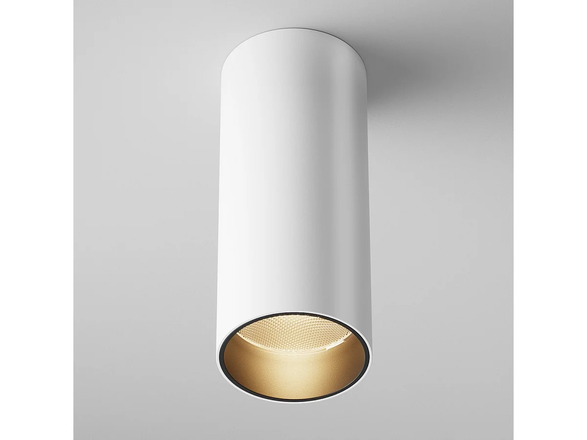 Maytoni FOCUS LED Downlight de Superficie Regulable Blanco 3000K