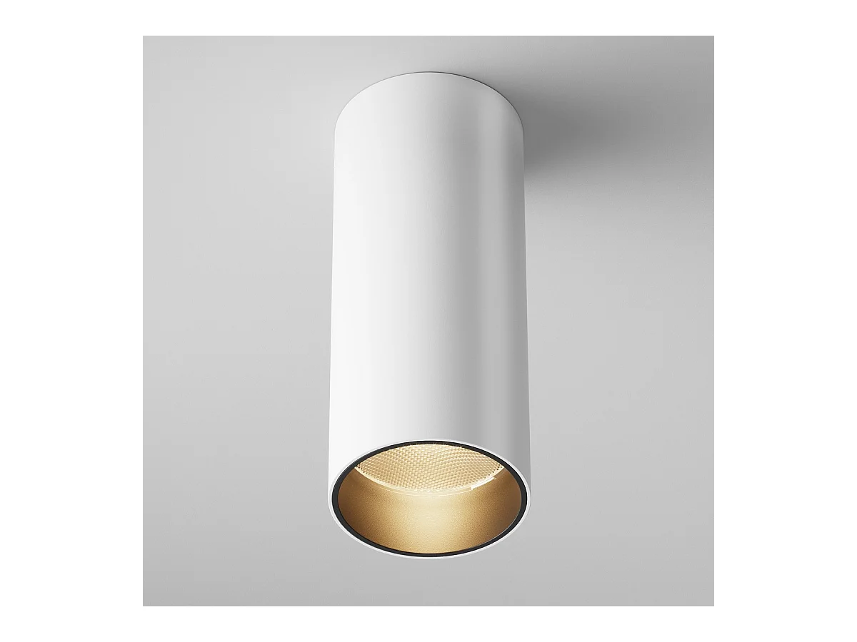 Maytoni FOCUS LED Dimmbares Aufbau-Abwärtsstrahler Weiß 3000K