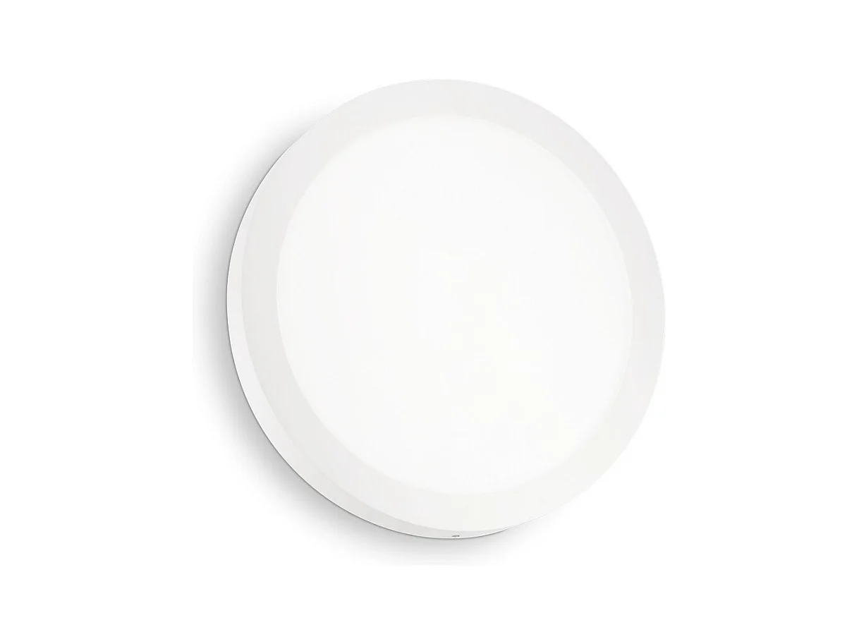 Ideal Lux UNIVERSAL ROUND Plafoniera semi-incasso LED integrata da 30 cm, bianco 2700K