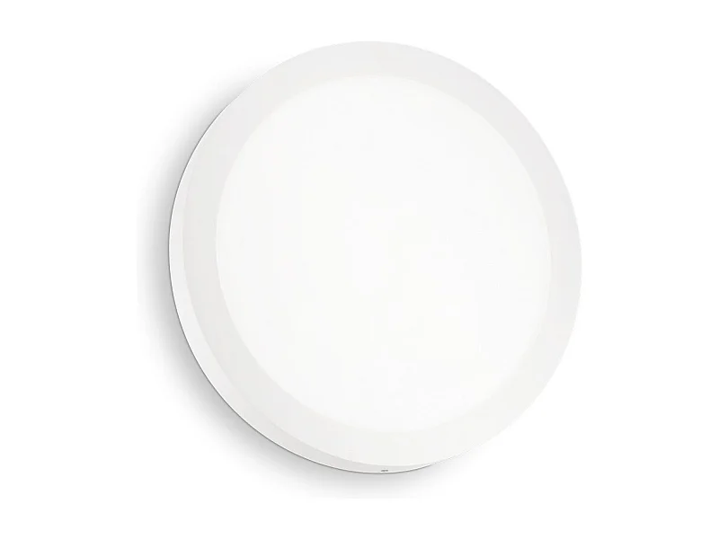 Ideal Lux UNIVERSAL ROUND Plafoniera semi-incasso LED integrata da 30 cm, bianco 2700K
