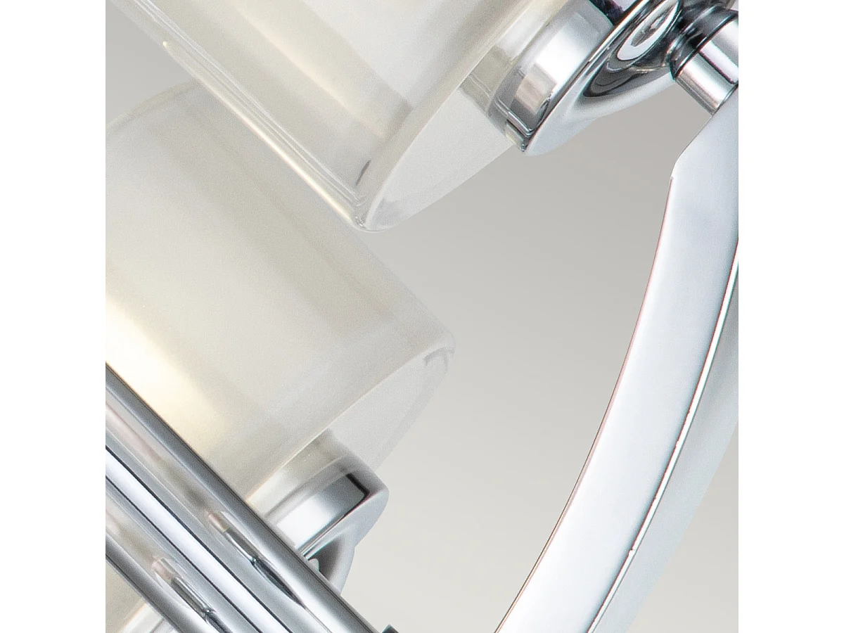 Elstead Hinkley Meridian Halbbündige Deckenleuchte mit mehreren Armen Chrom poliert, IP44