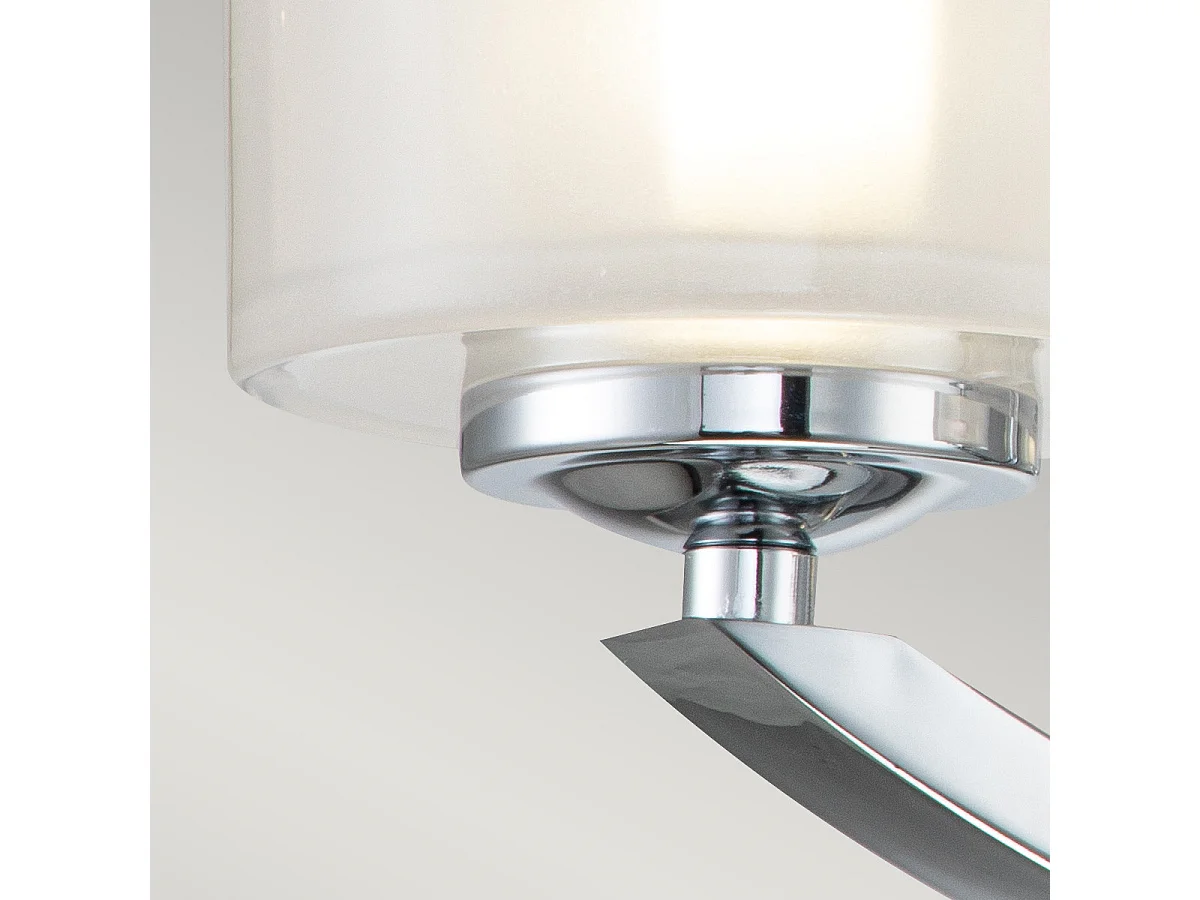 Elstead Hinkley Meridian Halbbündige Deckenleuchte mit mehreren Armen Chrom poliert, IP44