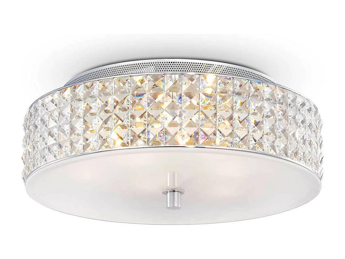 Ideal Lux Roma - 6 licht Medium Flush Deckenleuchte Chrom, G9