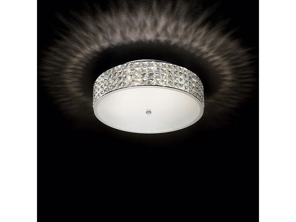 Ideal Lux Roma - 6 licht Medium Flush Deckenleuchte Chrom, G9