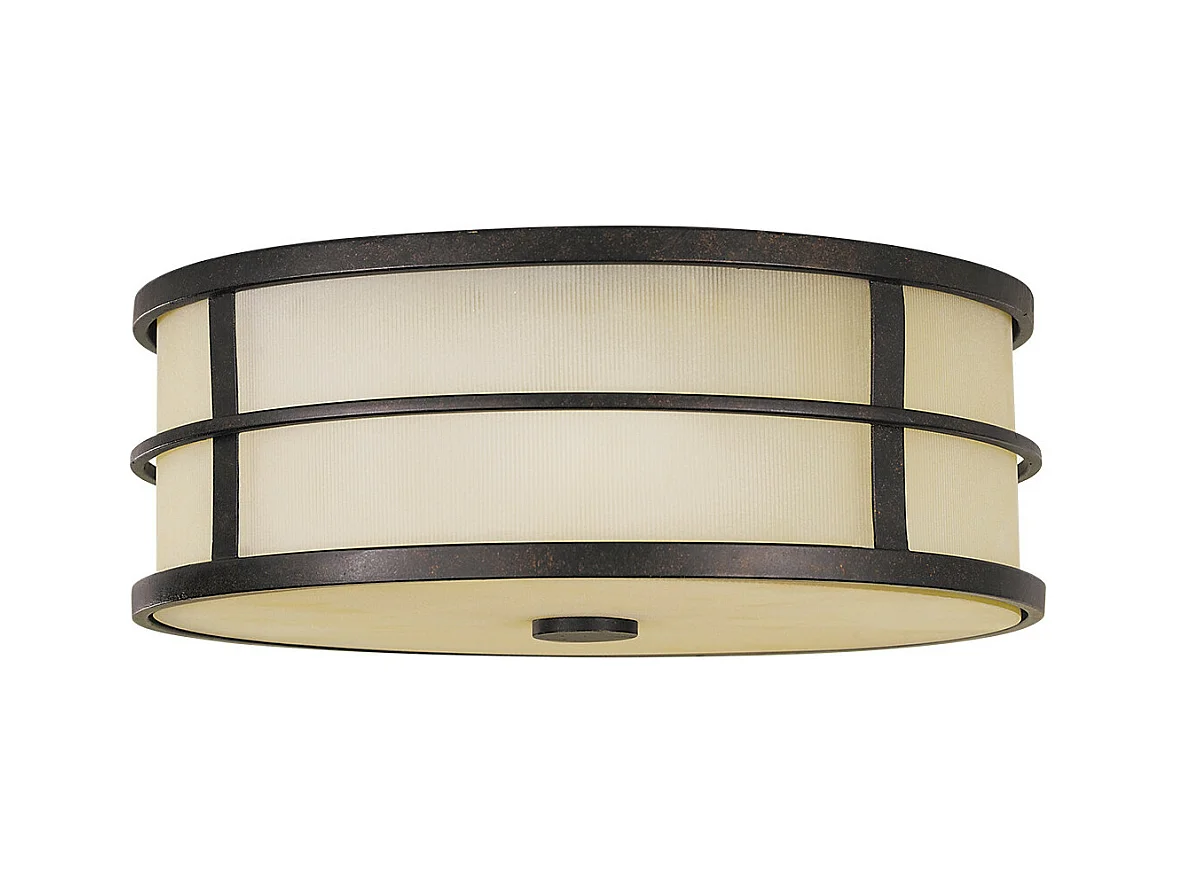 Elstead Fusion 3 ljus infälld takljus brons, E27