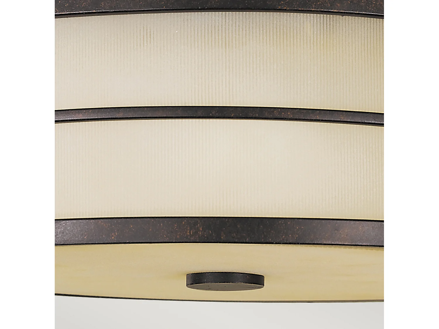 Elstead Fusion - Plafoniera da incasso a 3 luci Bronzo, attacco E27