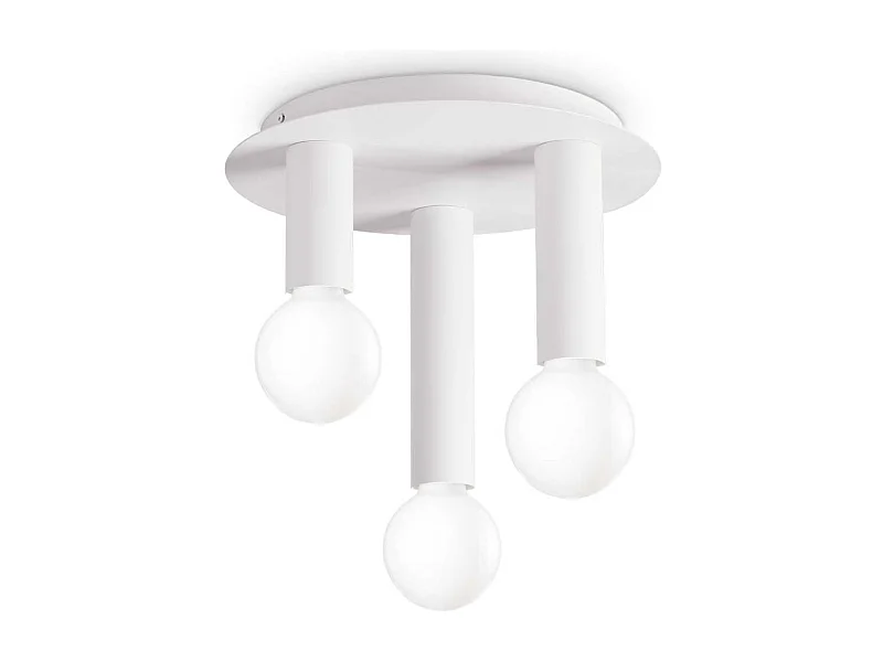 Ideal Lux PETIT 3-flammiges Aufbau-Abwärtsstrahler Weiß