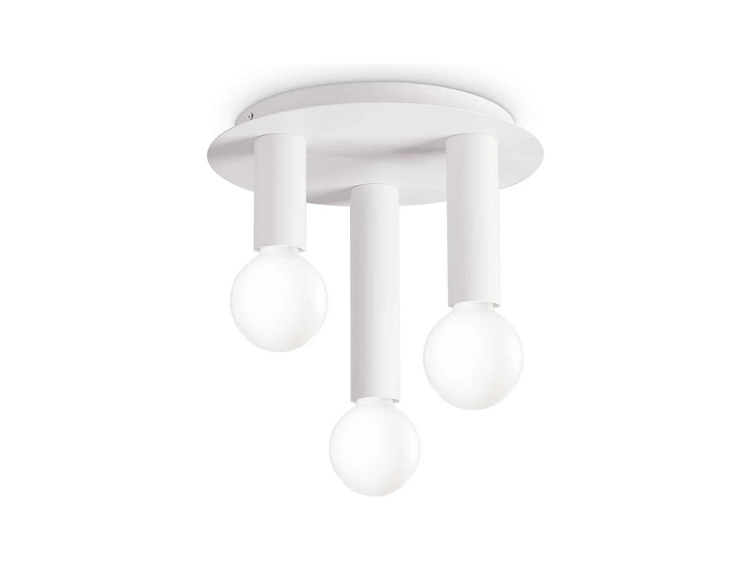 Ideal Lux PETIT Downlight da superficie a 3 luci bianco
