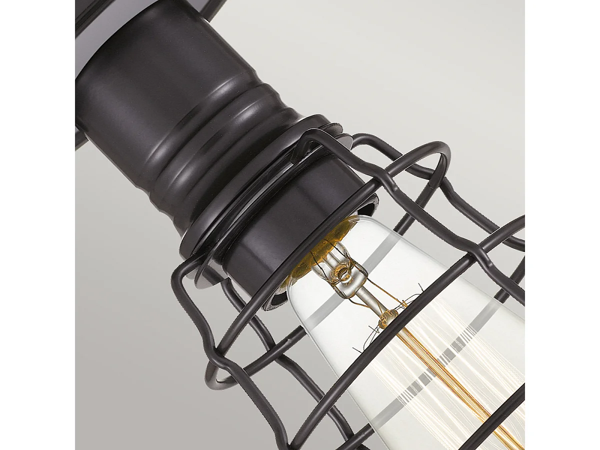 Elstead Quoizel Mixon Semi Spot taklampa palladisk brons