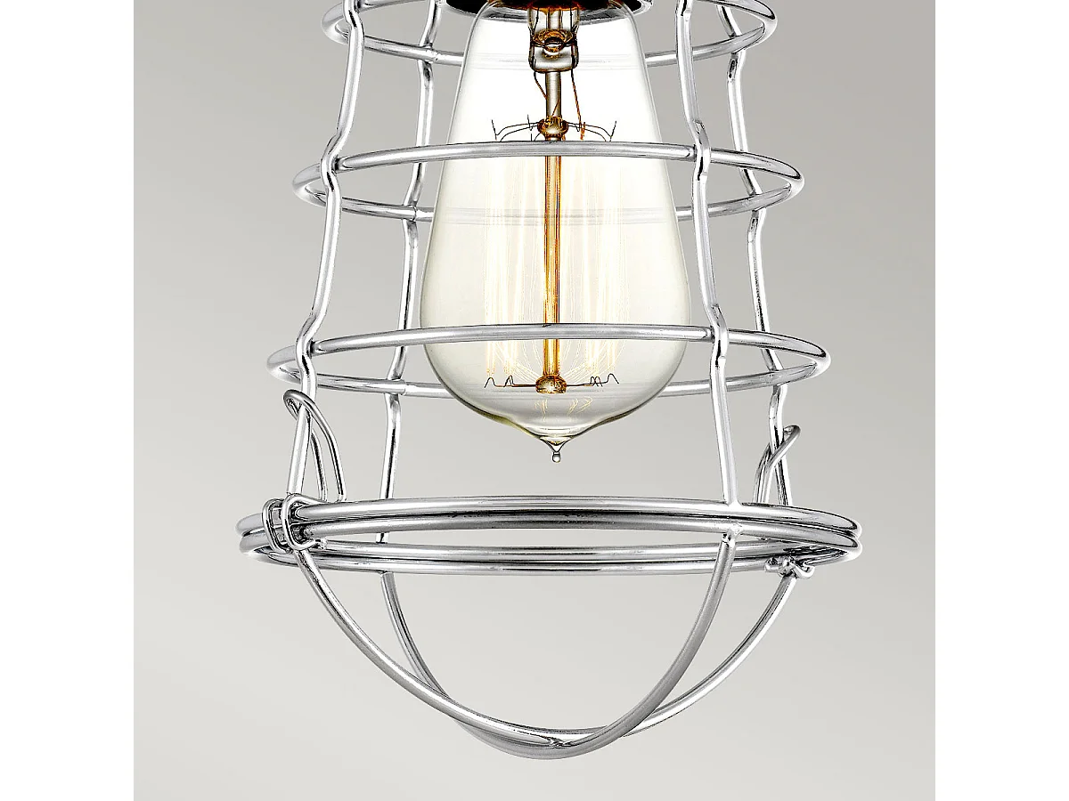 Elstead Quoizel Mixon Semi Flush Taklampa Polerad Krom