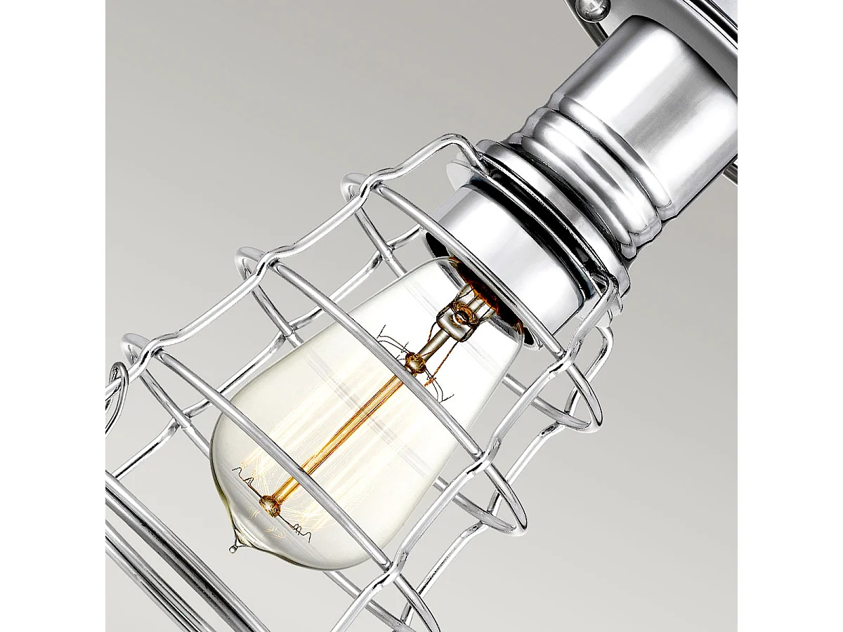 Elstead Quoizel Mixon Semi Flush Taklampa Polerad Krom