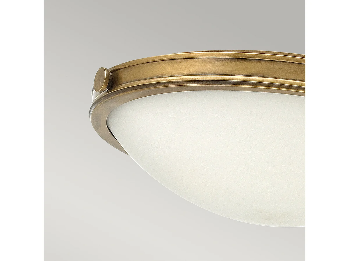 Elstead Collier 3 Lätt mellantaksspolningsljus Mässing, E27