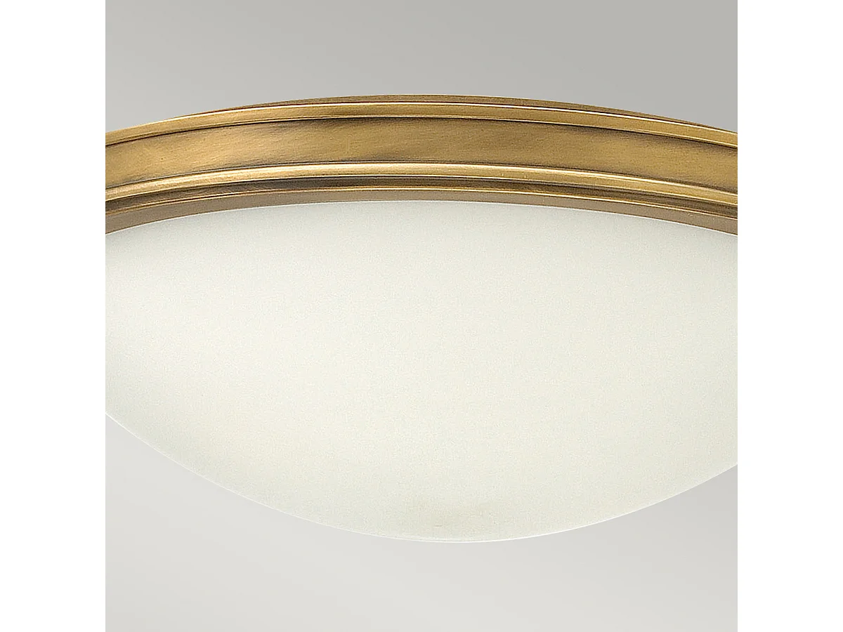 Elstead Collier 3 Lätt mellantaksspolningsljus Mässing, E27