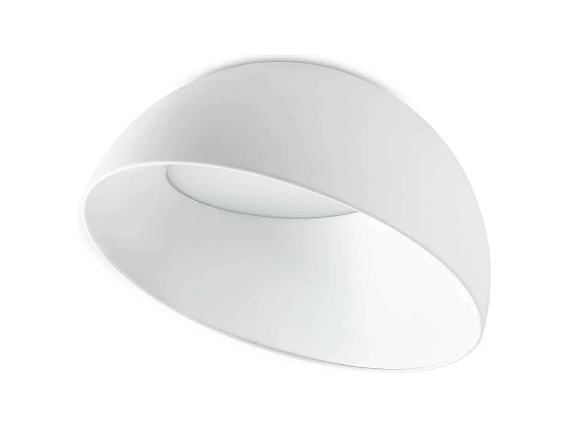Ideal Lux COROLLA II Plafoniera Integrata a LED Bowl Semi Incasso Bianca 2800Lm 3000K