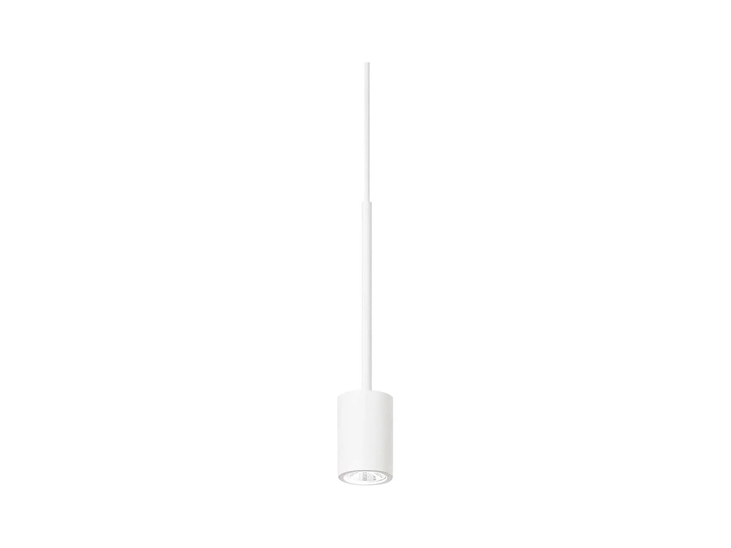 Ideal Lux ARCHIMEDE Plafonnier Suspendu Cylindre LED Intégré Blanc 250Lm 3000K