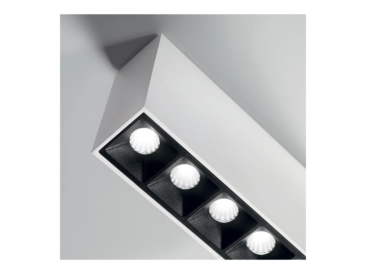 Ideal Lux LIKA Rectangle 5 Lumière Monté En Surface Encastré Blanc 13.5cm 3000K