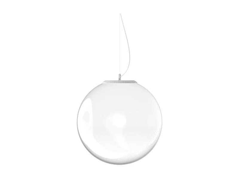 Ideal Lux MAPA CLEAR 40cm Globe Pendel-Deckenleuchte Opal