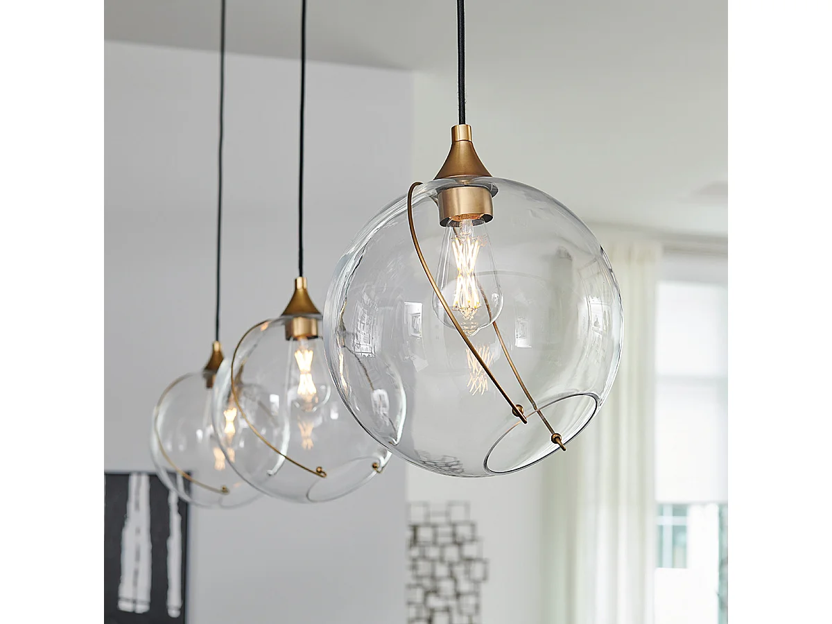 Skye Lisa McDennon by Hinkley 1 licht Pendelleuchte Heritage Messing