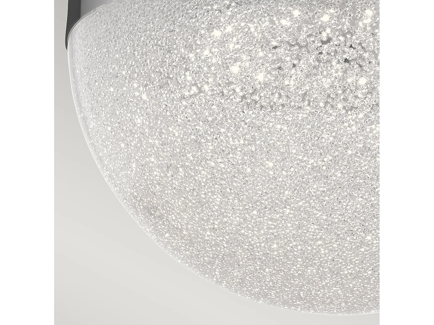 Elstead Kichler Moonlit Integrierte LED-Kugelpendel-Deckenleuchte Chrom poliert, 3000K