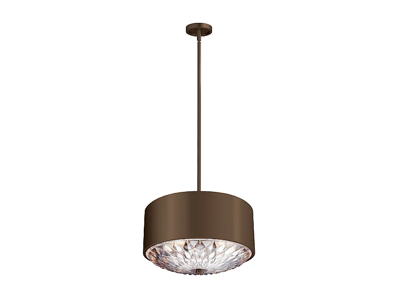 Elstead Botanic 4 ljus takhänge mässing, E27