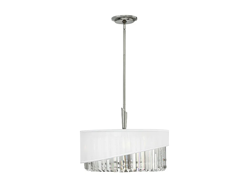 Elstead Gigi - 3 Lichtdeckenanhänger aus poliertem Nickel, E14