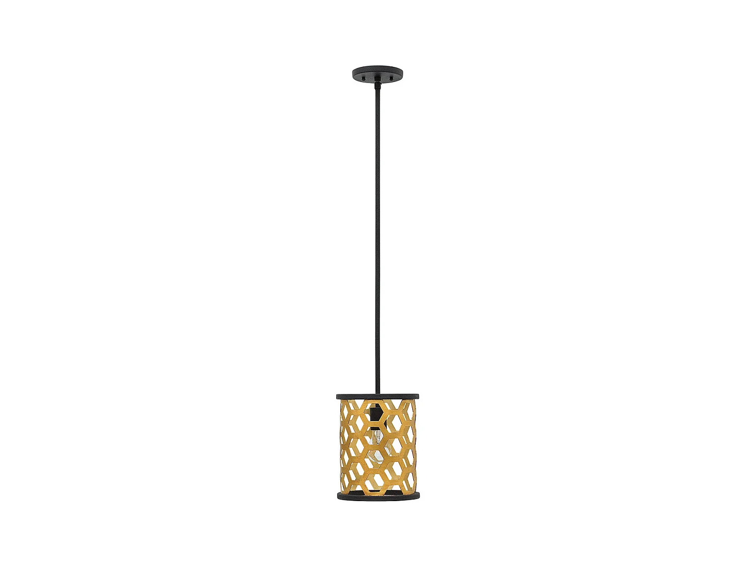 Elstead Felix - 1 Lichtdecke Mini Anhänger Gold, E27