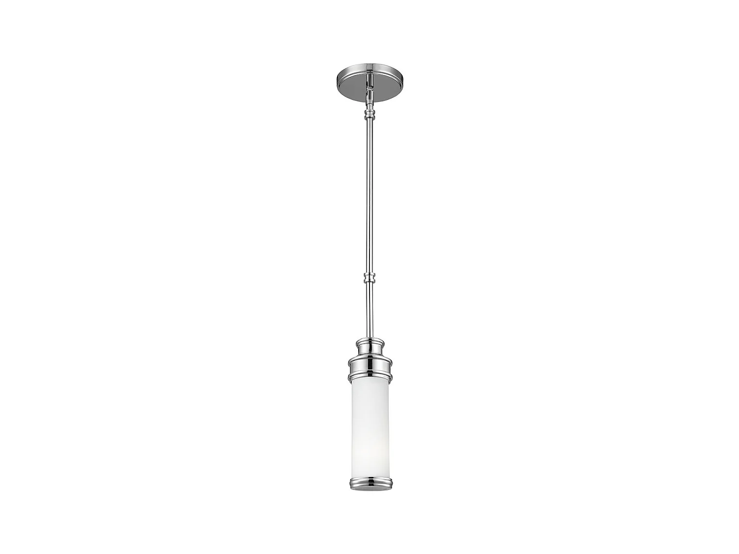 Elstead Payne - 1 Licht Mini Deckenpendelleuchte Chrom poliert IP44, G9