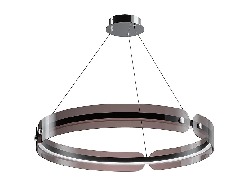 Maytoni Interstellar Plafón Colgante Cilíndrico Moderno Gris, 4000K