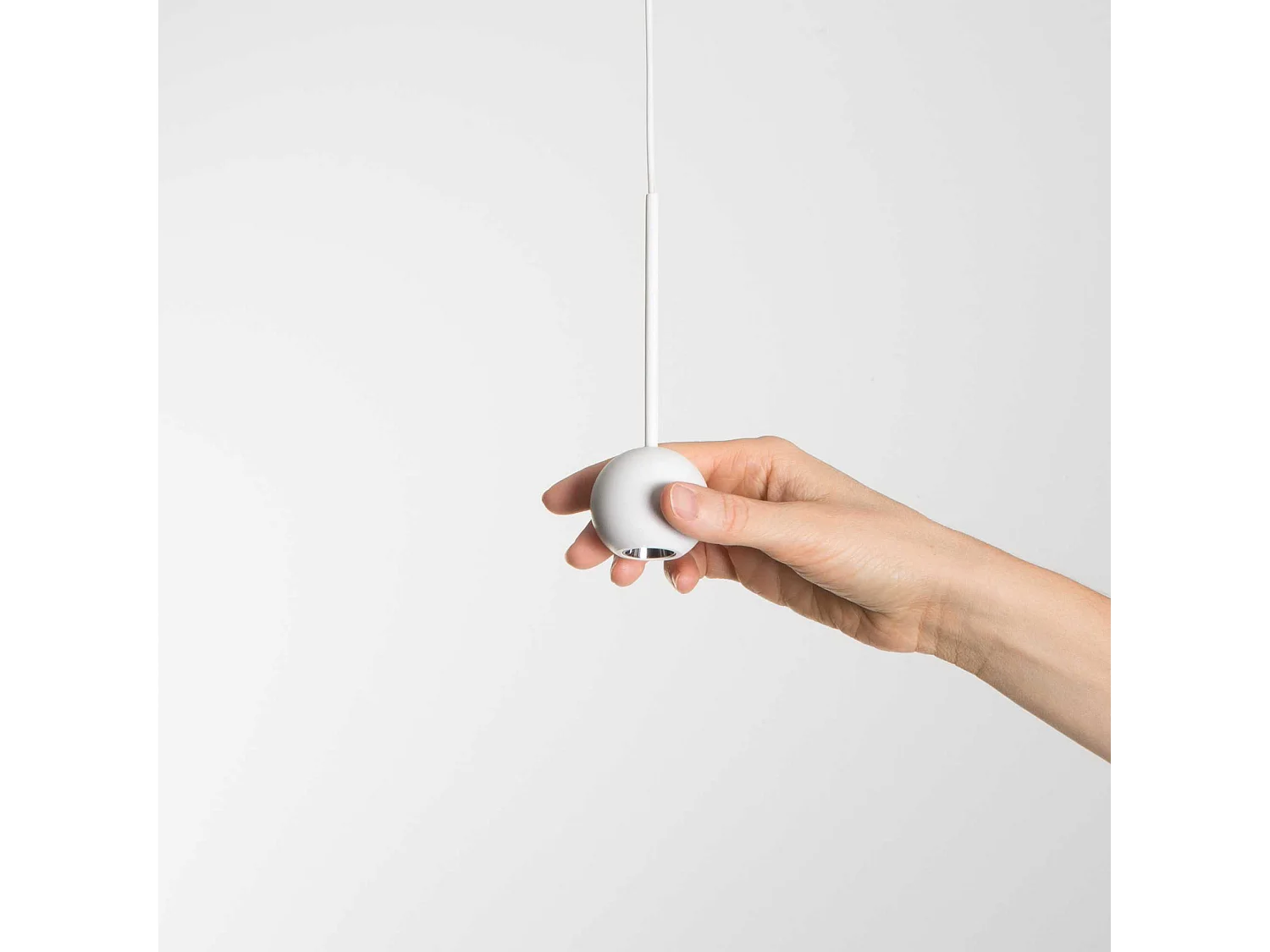 Ideal Lux ARCHIMEDE Plafonnier Suspendu Globe LED Intégré Blanc 250Lm 3000K