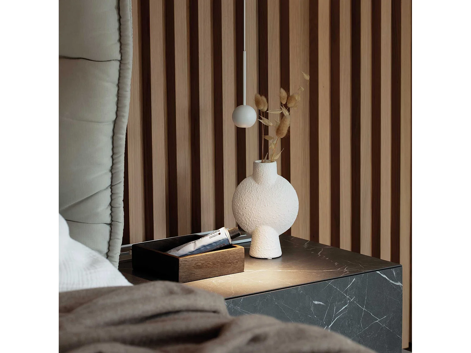 Ideal Lux ARCHIMEDE Plafoniera LED Integrata Globo a Sospensione Bianca 250Lm 3000K