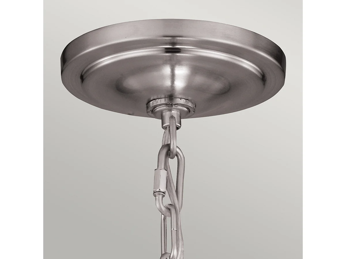 Elstead Hounslow 1 Lätt tak Mini Pendel Borstat stål, E27