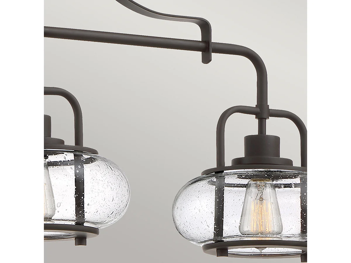 Elstead Quoizel Trilogy Bar Pendel Taklampa Olde Bronze