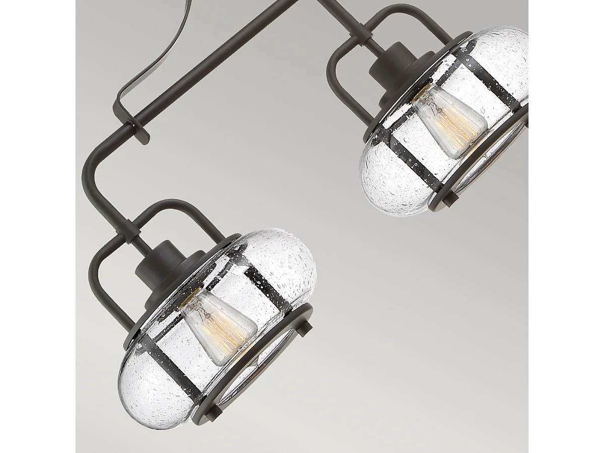 Elstead Quoizel Trilogy Bar Pendel Taklampa Olde Bronze