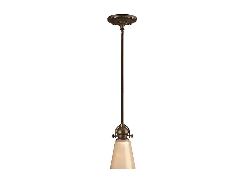 Elstead Mayflower - Mini Sospensione Cupola 1 Luce Bronzo Antico, E27