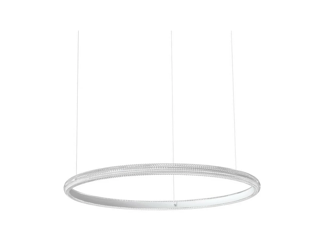 Ideal Lux MIRACLE 80cm LED Integrierte LED-Pendelleuchte Deckenleuchte Weiß 3000K